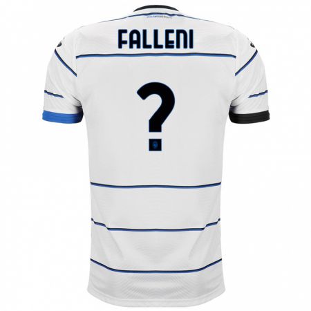 Kandiny Herren Alessandro Falleni #0 Weiß Auswärtstrikot Trikot 2023/24 T-Shirt
