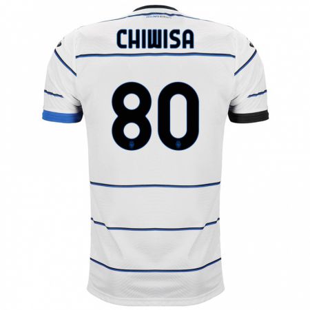 Kandiny Herren Mannah Chiwisa #80 Weiß Auswärtstrikot Trikot 2023/24 T-Shirt