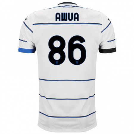 Kandiny Herren Theophilus Awua #86 Weiß Auswärtstrikot Trikot 2023/24 T-Shirt