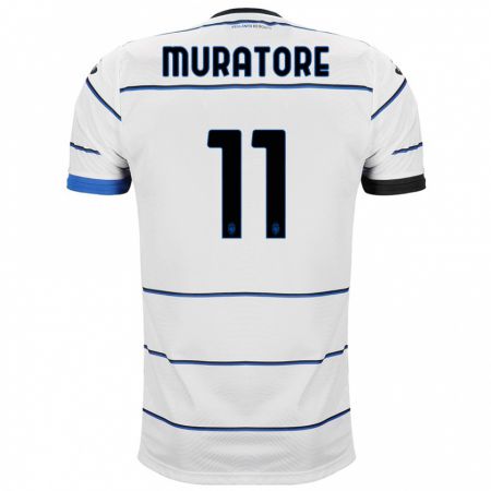 Kandiny Herren Simone Muratore #11 Weiß Auswärtstrikot Trikot 2023/24 T-Shirt