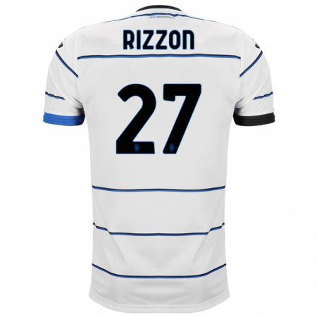 Kandiny Herren Giulia Rizzon #27 Weiß Auswärtstrikot Trikot 2023/24 T-Shirt