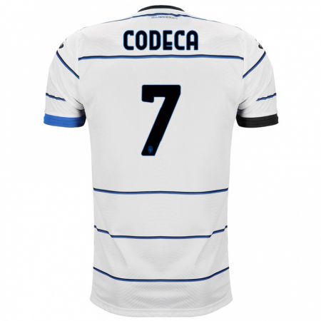 Kandiny Herren Bianca Codeca #7 Weiß Auswärtstrikot Trikot 2023/24 T-Shirt