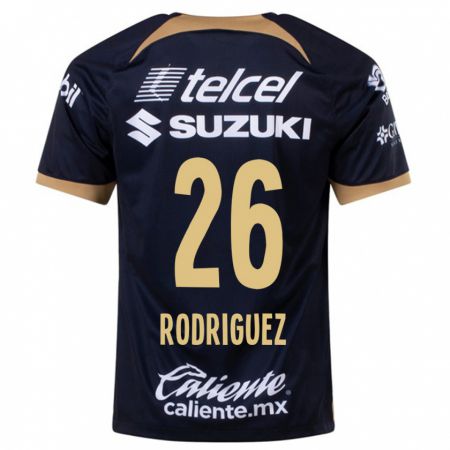 Kandiny Herren Lucia Rodriguez #26 Dunkelblau Auswärtstrikot Trikot 2023/24 T-Shirt