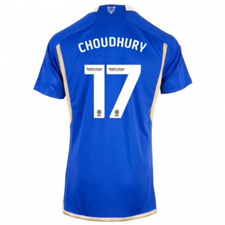Kandiny Damen Hamza Choudhury #17 Königsblau Heimtrikot Trikot 2023/24 T-Shirt