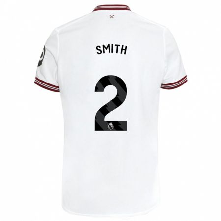 Kandiny Damen Kirsty Smith #2 Weiß Auswärtstrikot Trikot 2023/24 T-Shirt