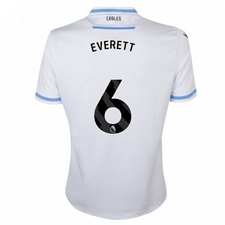 Kandiny Damen Aimee Everett #6 Weiß Auswärtstrikot Trikot 2023/24 T-Shirt