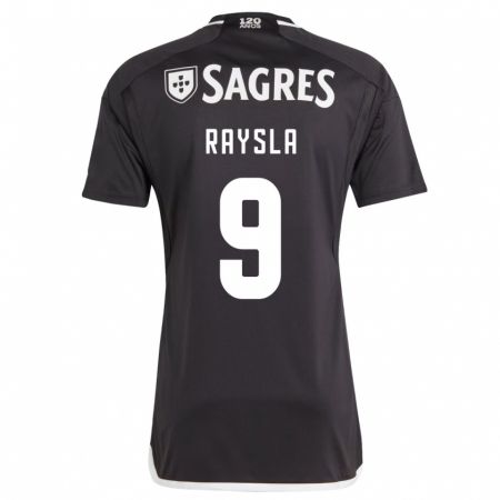 Kandiny Damen Nycole Raysla #9 Schwarz Auswärtstrikot Trikot 2023/24 T-Shirt
