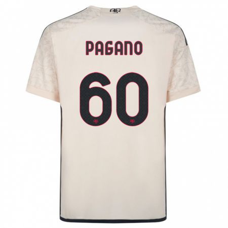 Kandiny Damen Riccardo Pagano #60 Cremefarben Auswärtstrikot Trikot 2023/24 T-Shirt