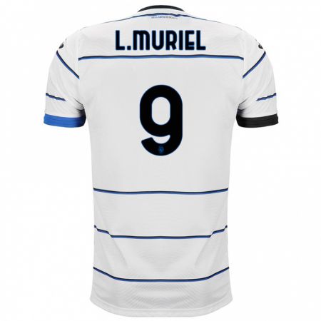 Kandiny Damen Luis Muriel #9 Weiß Auswärtstrikot Trikot 2023/24 T-Shirt