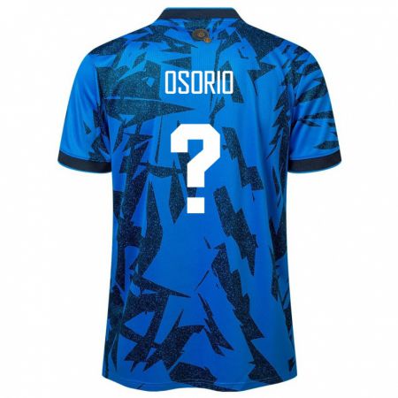 Kandiny Kinder El Salvador Harold Osorio #0 Blau Heimtrikot Trikot 24-26 T-Shirt