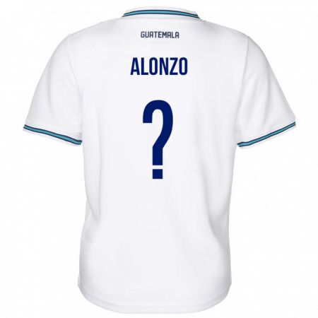 Kandiny Kinder Guatemala Anya Alonzo #0 Weiß Heimtrikot Trikot 24-26 T-Shirt