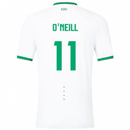 Kandiny Kinder Irische Ollie O'neill #11 Weiß Auswärtstrikot Trikot 24-26 T-Shirt