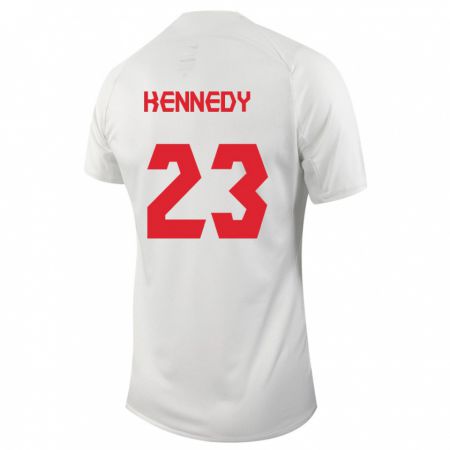 Kandiny Herren Kanadische Scott Kennedy #23 Weiß Auswärtstrikot Trikot 24-26 T-Shirt