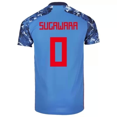 Damen Japanische Fussballnationalmannschaft Yukinari Sugawara #0 Heimtrikot Dunkelblau 2021 Trikot