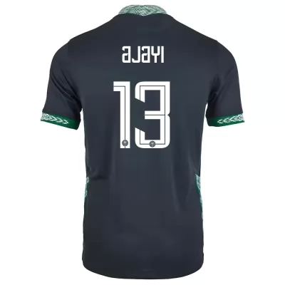 Kinder Nigerianische Fussballnationalmannschaft Semi Ajayi #13 Auswärtstrikot Schwarz 2021 Trikot