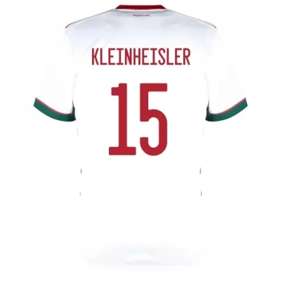 Damen Ungarische Fussballnationalmannschaft Laszlo Kleinheisler #15 Auswärtstrikot Rot 2021 Trikot