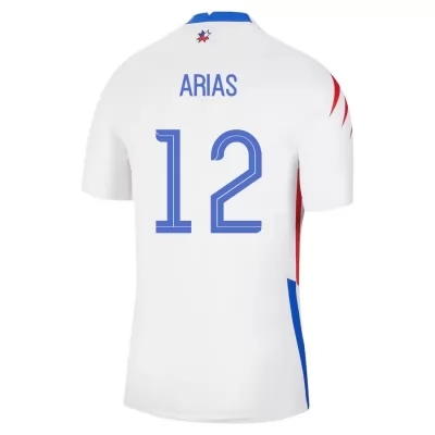 Herren Chilenische Fussballnationalmannschaft Gabriel Arias #12 Auswärtstrikot Rot 2021 Trikot