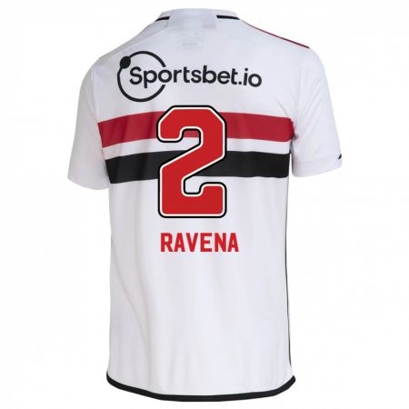 Kandiny Kinder Ravena #2 Weiß Heimtrikot Trikot 2023/24 T-Shirt