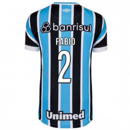 Kandiny Kinder Fábio #2 Blau Heimtrikot Trikot 2023/24 T-Shirt