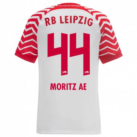 Kandiny Kinder Moritz Aé #44 Weiß Heimtrikot Trikot 2023/24 T-Shirt