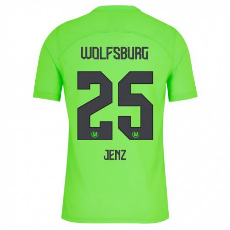 Kandiny Kinder Moritz Jenz #25 Grün Heimtrikot Trikot 2023/24 T-Shirt