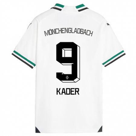 Kandiny Kinder Cagatay Kader #9 Weiß Grün Heimtrikot Trikot 2023/24 T-Shirt