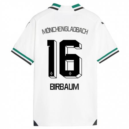 Kandiny Kinder Anne Birbaum #16 Weiß Grün Heimtrikot Trikot 2023/24 T-Shirt