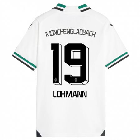 Kandiny Kinder Mona Lohmann #19 Weiß Grün Heimtrikot Trikot 2023/24 T-Shirt