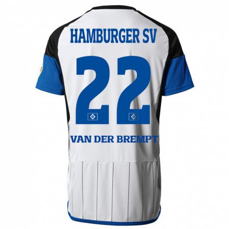 Kandiny Kinder Ignace Van Der Brempt #22 Weiß Heimtrikot Trikot 2023/24 T-Shirt