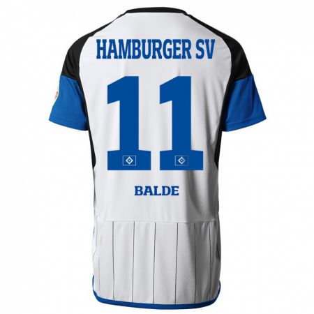 Kandiny Kinder Fabio Baldé #11 Weiß Heimtrikot Trikot 2023/24 T-Shirt