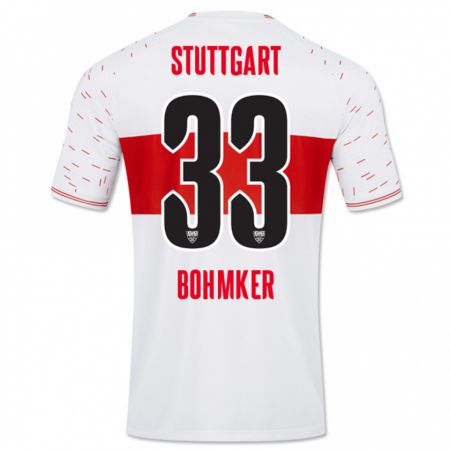 Kandiny Kinder Finn Böhmker #33 Weiß Heimtrikot Trikot 2023/24 T-Shirt