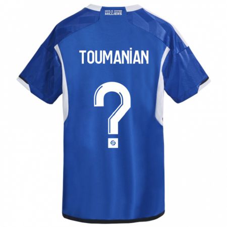Kandiny Kinder Anthony Toumanian #0 Blau Heimtrikot Trikot 2023/24 T-Shirt