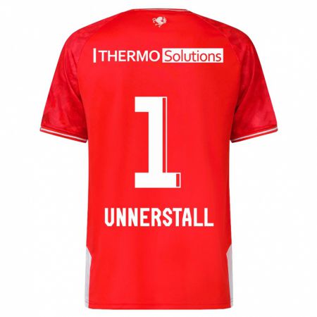 Kandiny Kinder Lars Unnerstall #1 Rot Heimtrikot Trikot 2023/24 T-Shirt