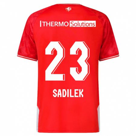 Kandiny Kinder Michal Sadilek #23 Rot Heimtrikot Trikot 2023/24 T-Shirt