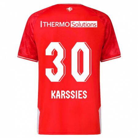 Kandiny Kinder Sam Karssies #30 Rot Heimtrikot Trikot 2023/24 T-Shirt