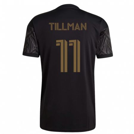 Kandiny Kinder Timothy Tillman #11 Schwarz Heimtrikot Trikot 2023/24 T-Shirt
