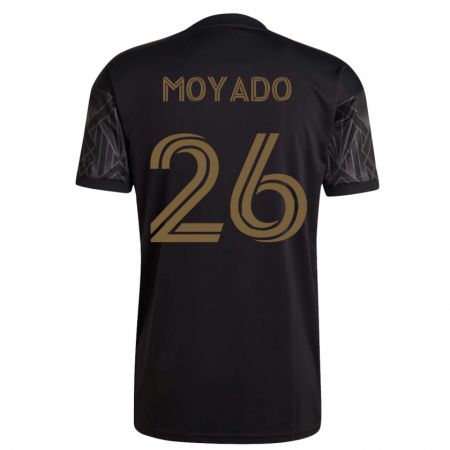 Kandiny Kinder Bryan Moyado #26 Schwarz Heimtrikot Trikot 2023/24 T-Shirt