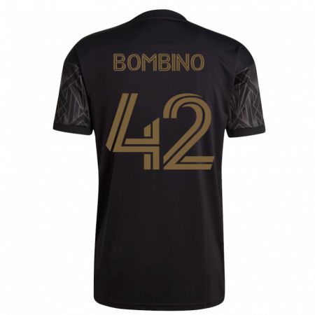 Kandiny Kinder Luca Bombino #42 Schwarz Heimtrikot Trikot 2023/24 T-Shirt