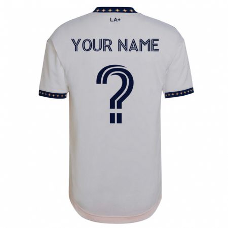 Kandiny Kinder Ihren Namen #0 Weiß Heimtrikot Trikot 2023/24 T-Shirt