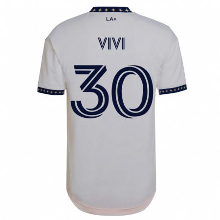 Kandiny Kinder Gino Vivi #30 Weiß Heimtrikot Trikot 2023/24 T-Shirt