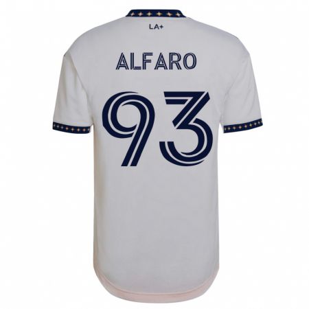 Kandiny Kinder Tony Alfaro #93 Weiß Heimtrikot Trikot 2023/24 T-Shirt