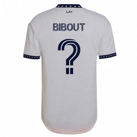 Kandiny Kinder Aaron Bibout #0 Weiß Heimtrikot Trikot 2023/24 T-Shirt