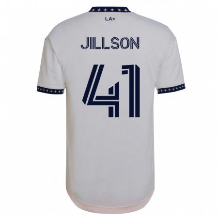 Kandiny Kinder Simon Jillson #41 Weiß Heimtrikot Trikot 2023/24 T-Shirt