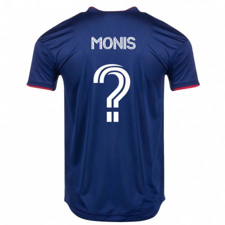 Kandiny Kinder Alex Monis #0 Marine Heimtrikot Trikot 2023/24 T-Shirt