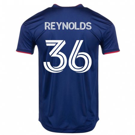 Kandiny Kinder Justin Reynolds #36 Marine Heimtrikot Trikot 2023/24 T-Shirt