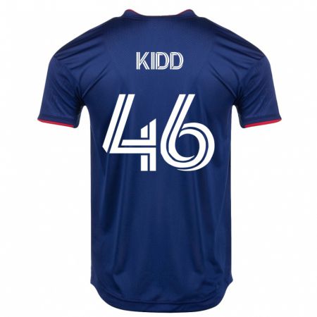 Kandiny Kinder Matteo Kidd #46 Marine Heimtrikot Trikot 2023/24 T-Shirt