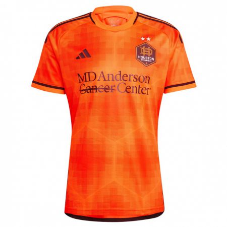 Kandiny Kinder Liam Thorsen #0 Orangefarben Heimtrikot Trikot 2023/24 T-Shirt