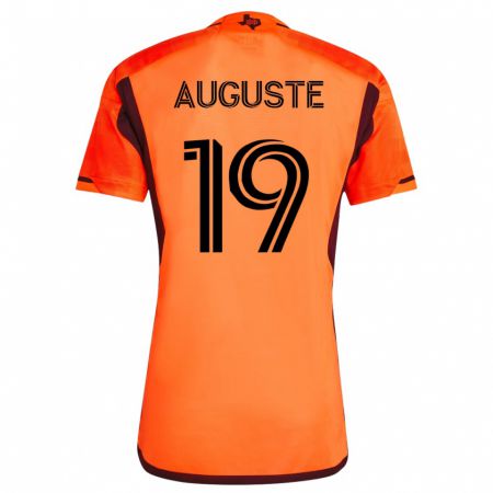 Kandiny Kinder Charles Auguste #19 Orangefarben Heimtrikot Trikot 2023/24 T-Shirt