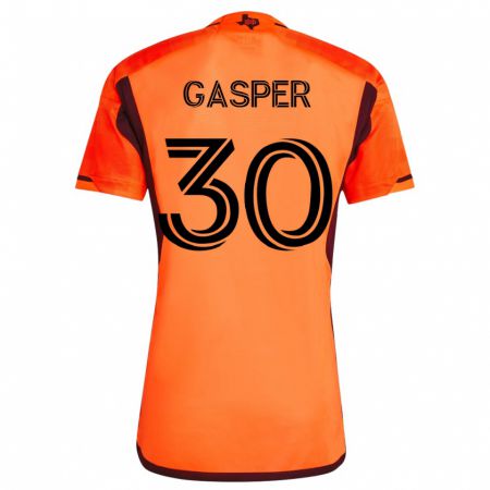 Kandiny Kinder Chase Gasper #30 Orangefarben Heimtrikot Trikot 2023/24 T-Shirt