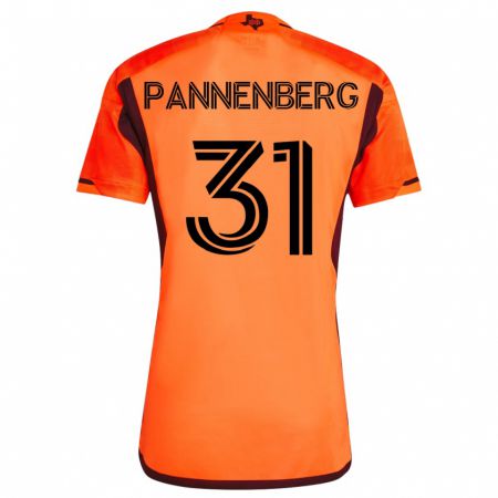 Kandiny Kinder Andrew Pannenberg #31 Orangefarben Heimtrikot Trikot 2023/24 T-Shirt